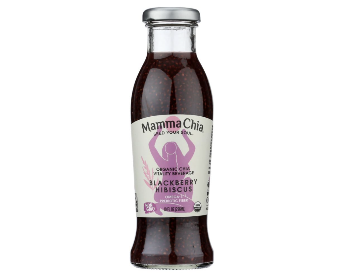 image of mama chia protein beverage, that's vegan and organic